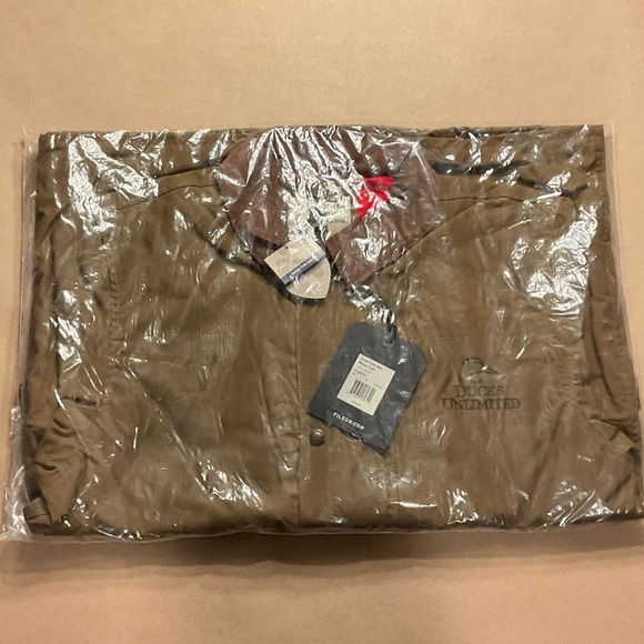 NWT Filson + Ducks Unlimited Waxed Cotton Coat - Picture 14 of 14